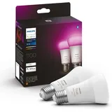 Philips Hue White & Color Ambiance E27 806lm 75W, 2er Pack