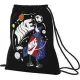 Nike Turnbeutel 12 Liter Kinder 010 black/black/white