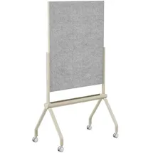 SpeaKa Professional Glas-Magnetboard 907 mm x 1107 mm Weiß/Grau