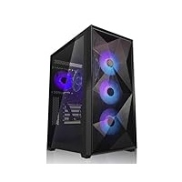 SYSTEMTREFF Gaming PC AMD Ryzen 7 5700X 8x4.6GHz | Nvidia GeForce RTX 4060 8GB DX12 | 1TB M.2 NVMe | 32GB DDR4 RAM | WLAN Desktop Computer Rechner für Gamer, Zocker & Streamer