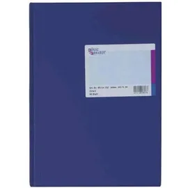 KÖNIG & EBHARDT Geschäftsbuch A4 liniert Blau