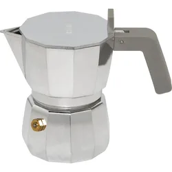 Alessi Mokka Espressomaschine DC06/1 silber