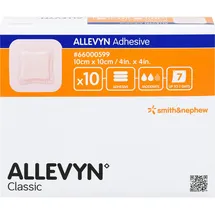 EurimPharm Arzneimittel GmbH Allevyn Adhesive Wundauflage 10 x 10 cm 10 St.