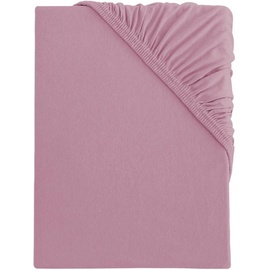 s.Oliver Spannbettlaken »TABEA, 100% Baumwolle, große Farbauswahl«, Bettlaken für Matratzen bis 25 cm, besonders weich & angenehm, Spannbetttuch rosa