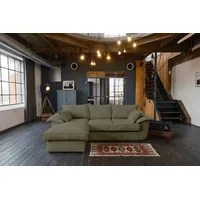 KAWOLA Sofa DAMETO Ecksofa Bettsofa Schlafsofa mit Stauraum Cord