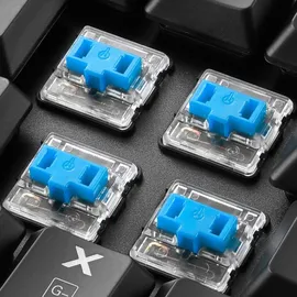 Sharkoon PureWriter RGB Tastatur Kailh Blue FR