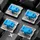 Sharkoon PureWriter RGB Tastatur Kailh Blue FR
