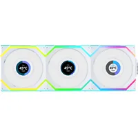 Lian Li UNI FAN SL Wireless LCD Lüfter, ARGB, PWM, 3er-Pack inkl. Controller 120 mm,