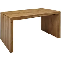KADIMA DESIGN Schreibtisch BOHA Massiv-Holz Akazie Computertisch 140 cm