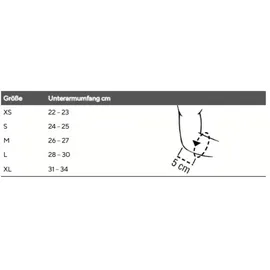 Thuasne Epi-med Epicondylitis-Orthese Armbandage 1 St Silber L