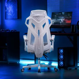 GTPLAYER Drehstuhl Weiß