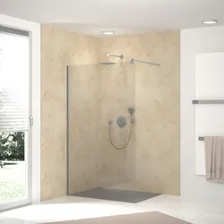 HSK RenoDeco Designplatte 100 x 210 cm, Wandverkleidungen, sandstein, terra-beige struktur