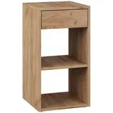 Vicco Nachttisch Dany, Goldkraft Eiche, 35 x 65 cm mit 1 Schublade