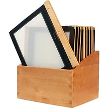 Securit Menükarte A4 Schwarz 20 St.