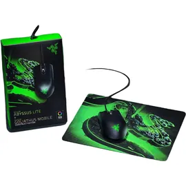 Razer Abyssus Lite Gaming Mouse + Goliathus Mobile Mousepad, USB (RZ83-02730100-B3M1)