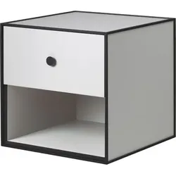 Frame 35 Schrank hellgrau mit Schublade