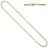 Jobo Zopfkette 585 Gelbgold/Weißgold 1,9 mm 45 cm