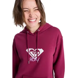 Roxy Surf Stoked Brushed Art Hoodie Rhododendron XS