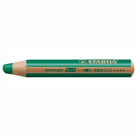 Stabilo Woody 3 in 1 Buntstift dunkelgrün