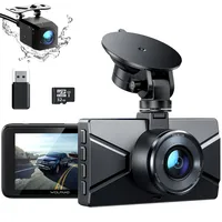 WOLFANG Dashcam Auto Vorne Hinten 2,5K+1080P Auto Kamera, Ultra