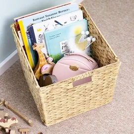 HMF Aufbewahrungskorb 32 x 34,5 x 32 cm 4-tlg. beige