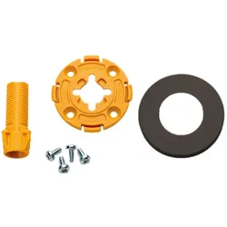 Yellowtec litt Mounting Flange Schwarz