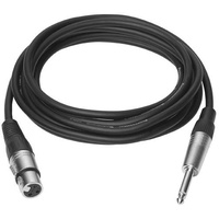 Vivolink PROAUDXLRJACK10 Audio-Kabel 6.35mm Schwarz