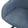 ML-Design Esszimmerstühle drehbar 4er Set Textil Webstoff Blau Drehstuhl