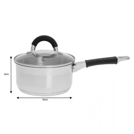 Kinghoff Kochtopf 1,5L 16 cm rund