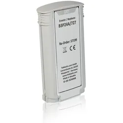 Kompatibel zu HP B3P24A / 727 Tintenpatrone, grau