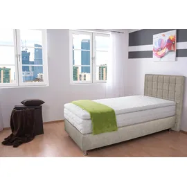 Westfalia Schlafkomfort Boxspringbett 115 x 210 cm Beige