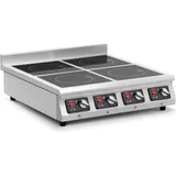 Royal Catering Induktionsplatte 4 x 3500 W 4 x 20 cm Timer - Induktionsherd