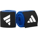 adidas Boxbandagen, Box Bandage fürs Handgelenk, 5 x 3,5 m, Training Boxing Crepe, blau
