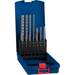 Bosch Professional Expert SDS-Plus-7X Hammerbohrer Set 7-tlg. 5/6/6/8/8/10/12mm 2608900195