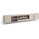 SKRAUT HOME Lowboard 315x50 cm Beige Holzwerkstoff
