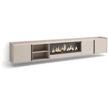SKRAUT HOME Lowboard 315x50 cm Beige Holzwerkstoff