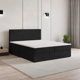 masseno NIRA 160 x 200 cm Schwarz