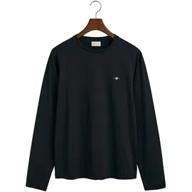 GANT REG SHIELD LS T-SHIRT schwarz XL