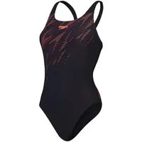 Speedo Bademode Schwarz, Rot