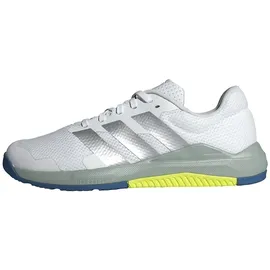 adidas Dropset Base Training Shoes, ftwr white-matte silver-wonder sage (01F7) 10.5