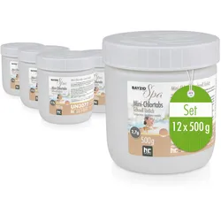 12  SPA Mini - Chlortabs 2,schnell löslich