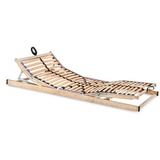 luxusbetten24 Lattenrost Twinflex Lattenrost Adrian, mit Motor, Baidani 200 cm
