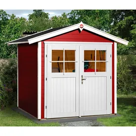 Weka Classic Color Doppeltür 2,05 x 2,09 m rot