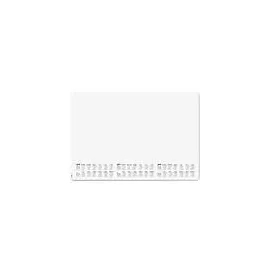 Sigel Schreibtischunterlage Dotted 2026/2027/2028 weiß/schwarz Papier 59,5 x 41,0 cm 30 Blatt