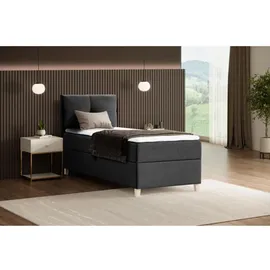 beautysofa HELEN MINI 90 x 200 cm Schwarz