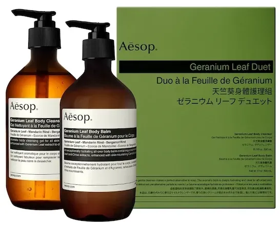 Aesop Geranium Leaf Duet Körperpflegesets   