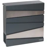 ARREGUI Armor E6905 Anthrazit Grau inkl. Zeitungsfach