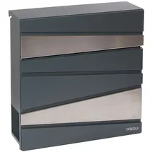 ARREGUI Armor E6905 Anthrazit Grau inkl. Zeitungsfach