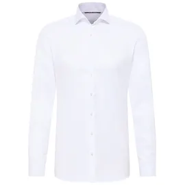 Eterna Langarmhemd "SUPER Slim Fit, weiß, NOS