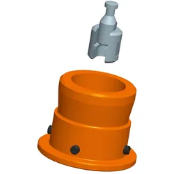 Danfoss Adapter für neue Ventilserie DN 15-50 und alte AMV 065Z0311